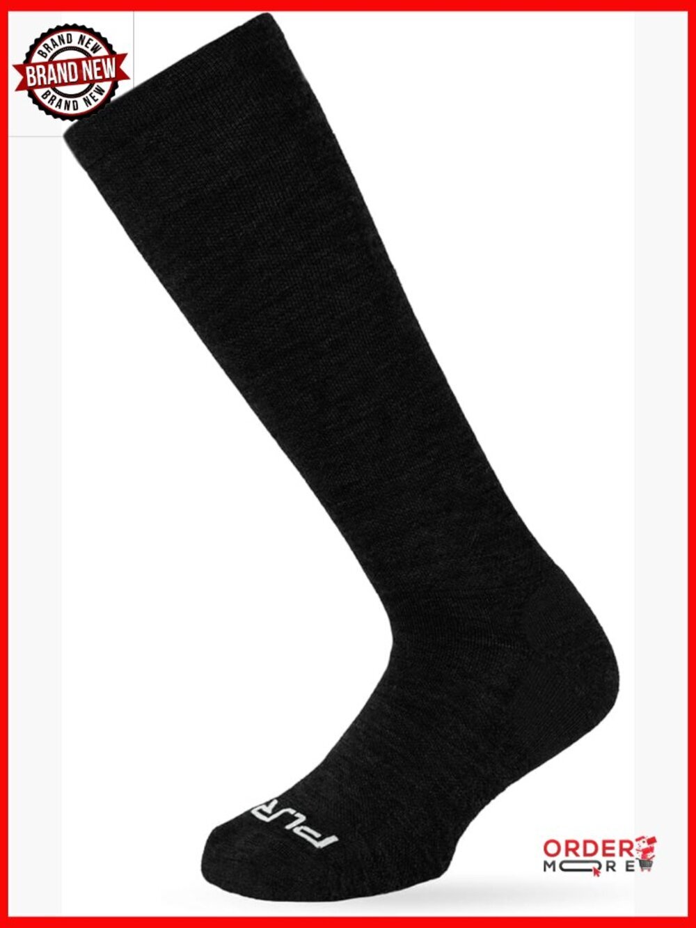 Alpaca Compression Socks 15-20mmHg for Running Hiking Travel Recovery Knee High